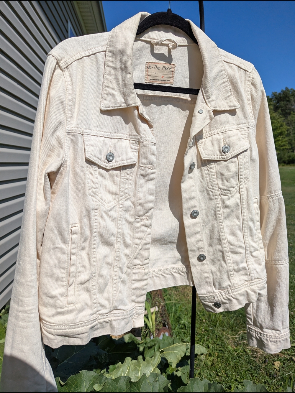 We The Free Cream Jean Jacket